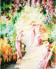 Concerto de Primavera -�leo sobre tela-50 x 70 cm -1995