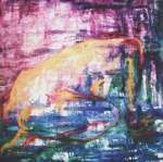 Narciso-�leo sobre tela-80 x 80 cm -1998