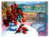 Aquarela -Manh� de Ver�o-0,38 cm x 0,46 cm, Manh� de Ver�o, acervo Zilda Zerbini